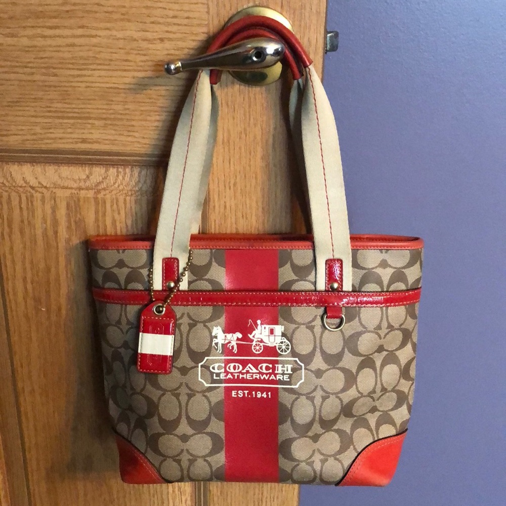 Cute little Coach tote.
